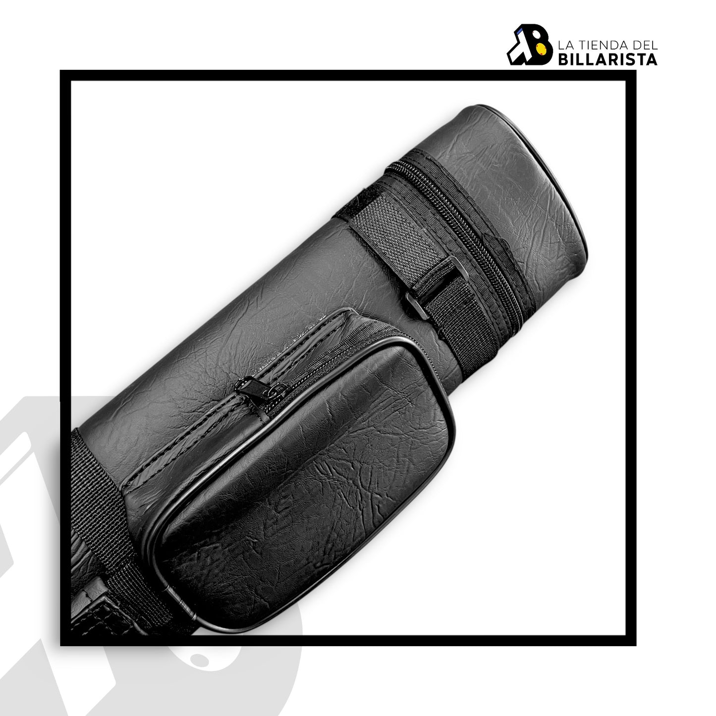 ESTUCHE CILINDRICO CUERO 2X1
