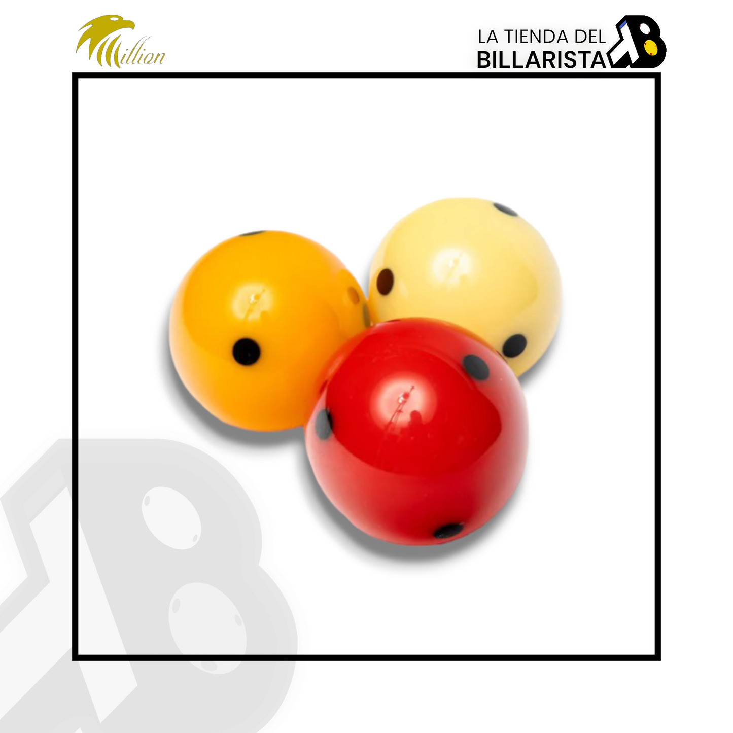 SET BOLAS MILLION DE SEGUNDA MANO
