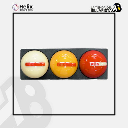 SET BOLAS PBA HELIX ORIGINAL  DE SEGUNDA MANO
