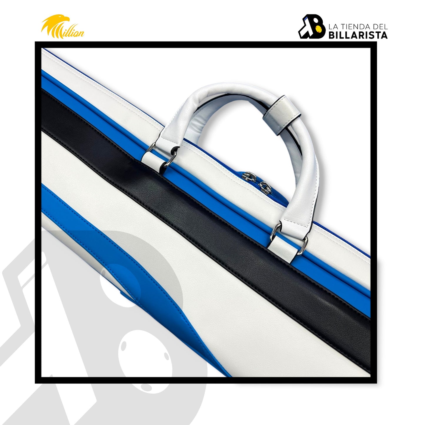 Estuche MILLION Gama Alta – Capacidad para 2 Tacos + Extensor