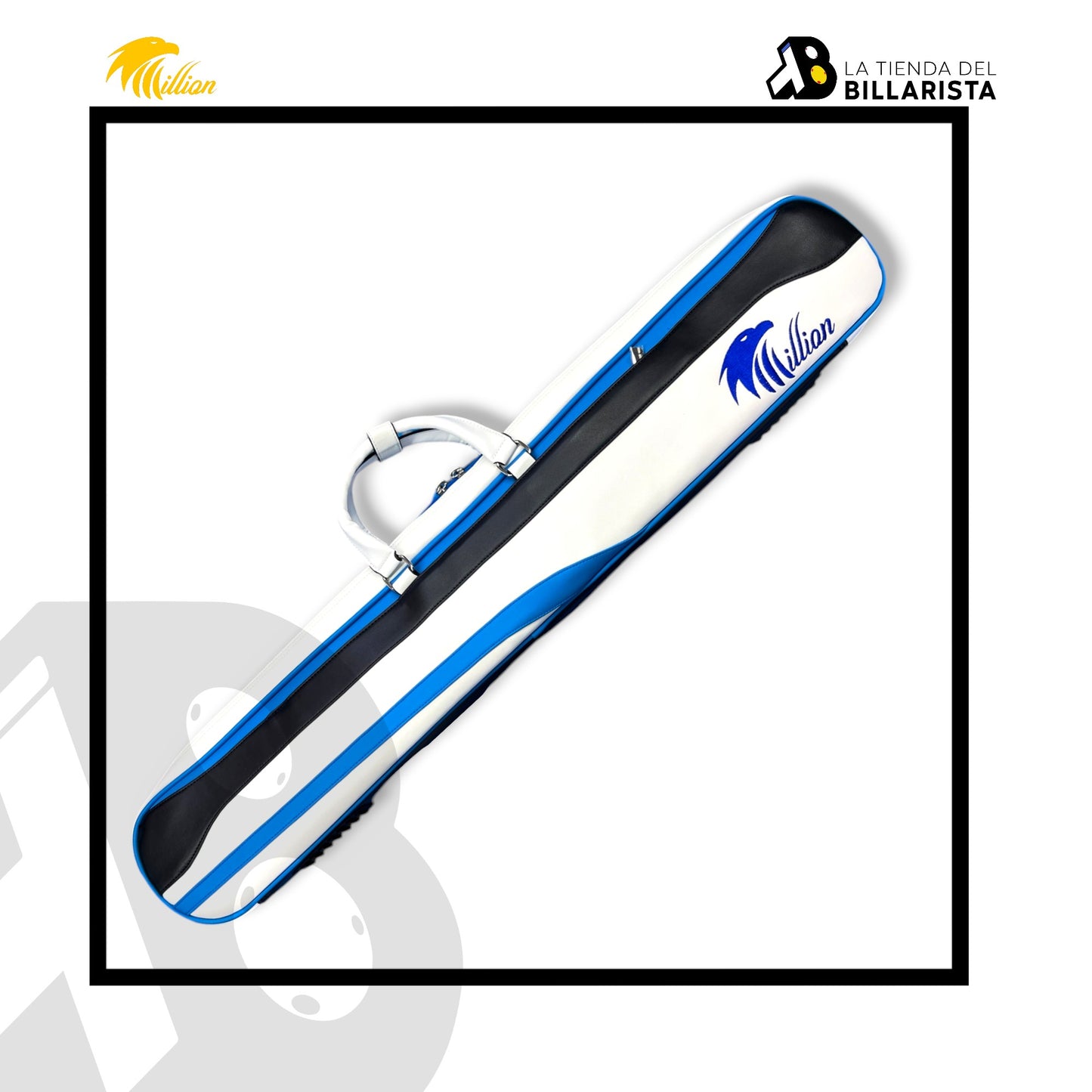 Estuche MILLION Gama Alta – Capacidad para 2 Tacos + Extensor