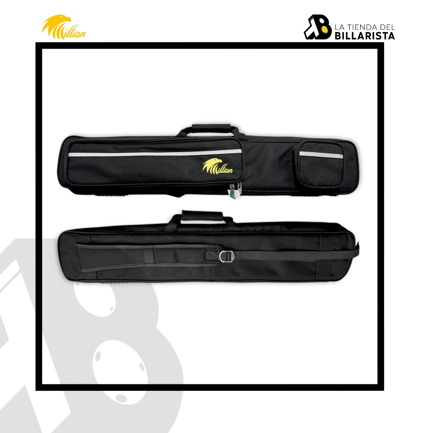 Estuche MILLION Gama Alta – Capacidad para 2 Tacos + Extensor