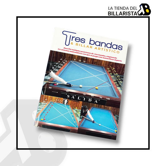 Libro Tres Bandas y billar artistico