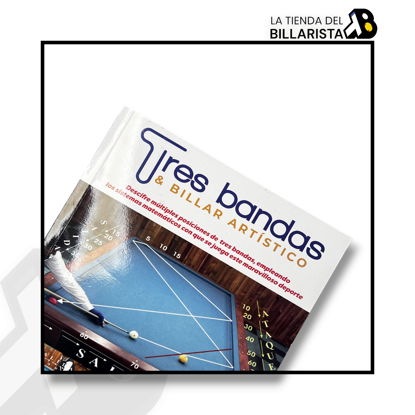 Libro Tres Bandas y billar artistico