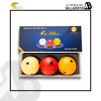 SET BOLAS MILLION DE SEGUNDA MANO